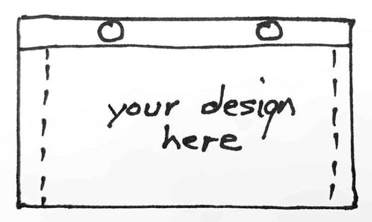 Illustration of vellum sheet