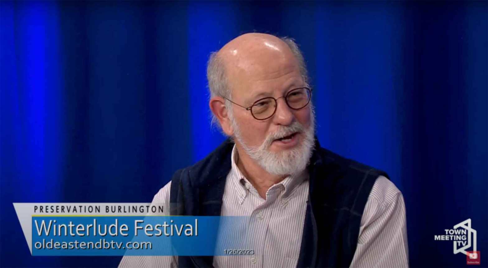 Dave Cawley discusses Old East End history with Preservation Burlington